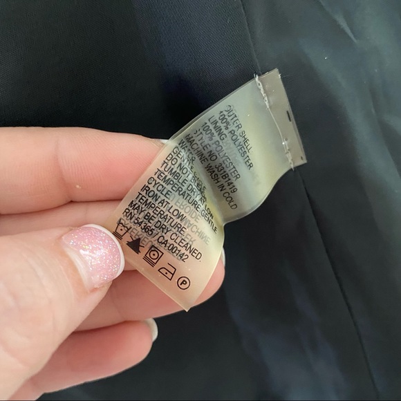 Peter Nygard Royal Purple One Button Blazer - Picture 8 of 8